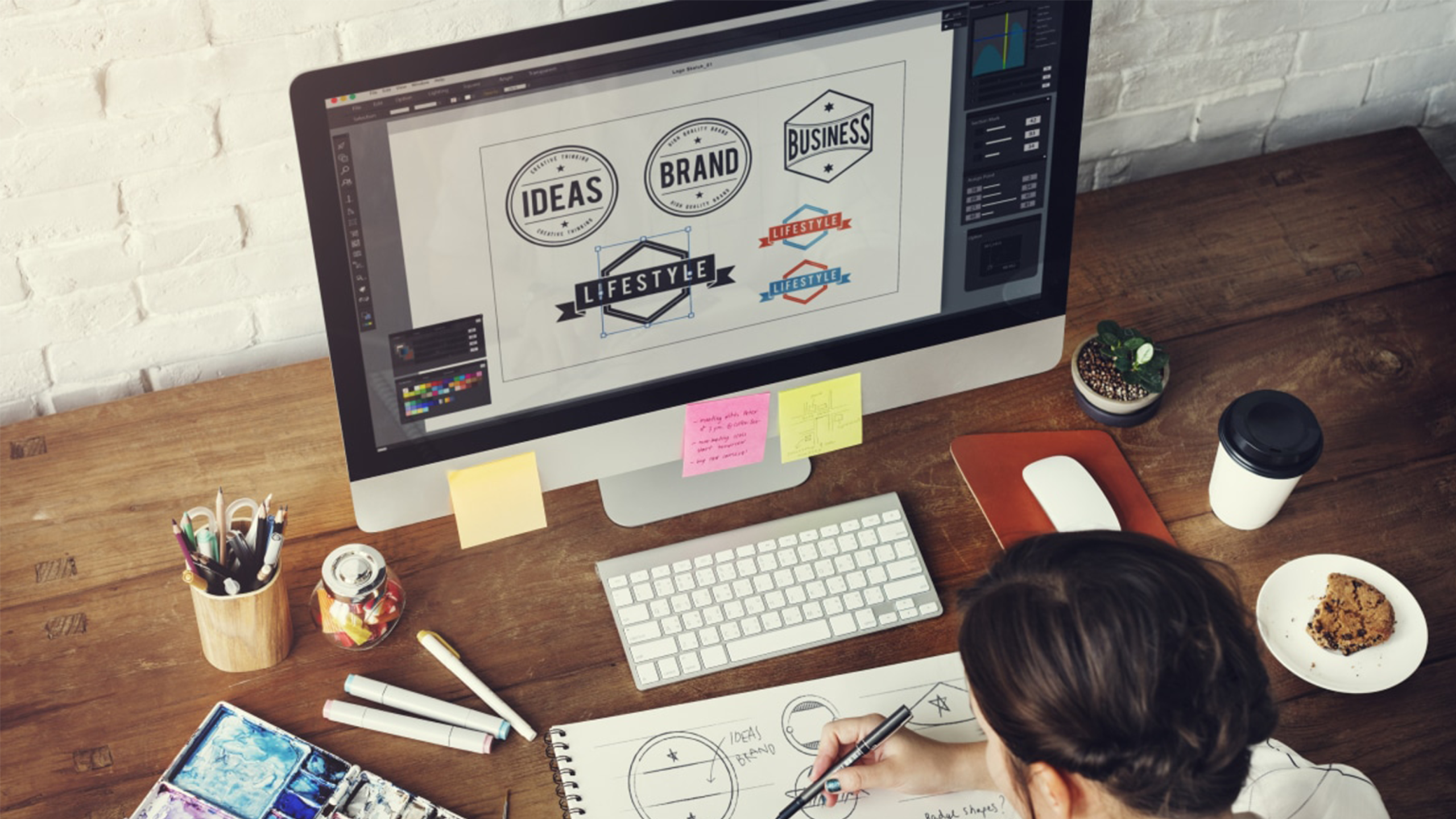 Graphic design branding